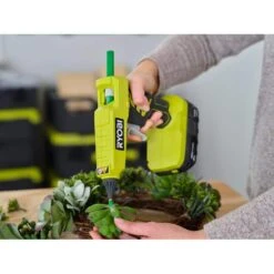 Ryobi 72PC Full Size Color Glue Sticks (Green, Blue, Purple) -Ryobi Store ryobi adhesives tape a1932404 3 40 1000