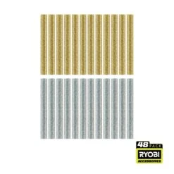 Ryobi 48PC Full Size Glitter Glue Sticks