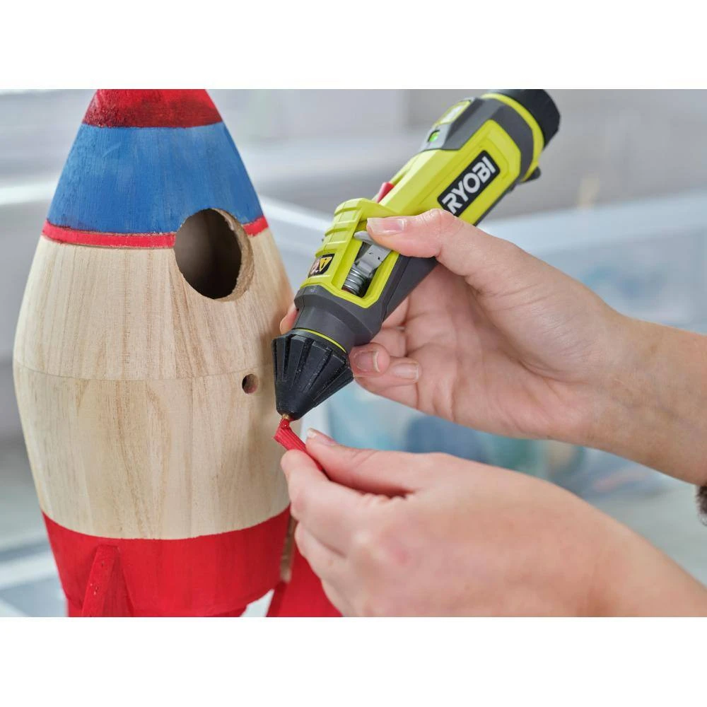 Ryobi 96PC Mini Size Color Glue Sticks (Red, Orange, Yellow) 3 Ryobi 96PC Mini Size Color Glue Sticks (Red, Orange, Yellow) - Image 3