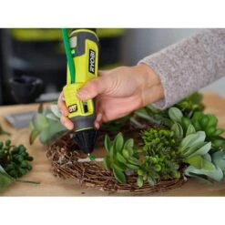 Ryobi 24PC Mini Color Glue Sticks (Green, Blue, Purple) -Ryobi Store ryobi adhesives tape a1932409 40 1000