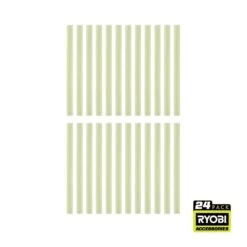 Ryobi 24PC Mini Size Glow In The Dark Glue Sticks