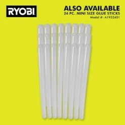 Ryobi USB Lithium Glue Pen Kit With 2.0 Ah USB Lithium Battery, Charging Cable, And Mini Size Glue Sticks (48-Piece) -Ryobi Store ryobi adhesives tape fvh56k a1932401 2 fa 1000