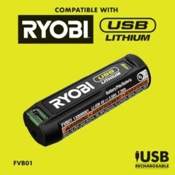 Ryobi USB Lithium Glue Pen Kit W/ USB Lithium Rotary Tool, Glue Pen, (3) 2.0 Ah USB Lithium Batteries, & (3) Charging Cables -Ryobi Store ryobi adhesives tape fvh56k fvm51k fvh56k 44 1000