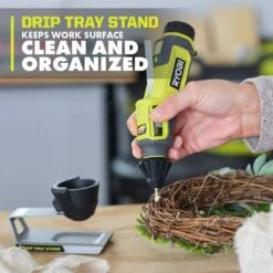 Ryobi USB Lithium Glue Pen Kit W/ USB Lithium Rotary Tool, Glue Pen, (3) 2.0 Ah USB Lithium Batteries, & (3) Charging Cables -Ryobi Store ryobi adhesives tape fvh56k fvm51k fvh56k 66 1000