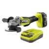 Ryobi ONE+ HP 18V Brushless Cordless 4-1/2 In. Angle Grinder Kit With 4.0 Ah HIGH PERFORMANCE EDGE Battery And Charger