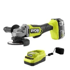 Ryobi ONE+ HP 18V Brushless Cordless 4-1/2 In. Angle Grinder Kit With 4.0 Ah Battery And Charger