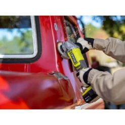 Ryobi ONE+ 18V Cordless 4-1/2 In. Angle Grinder With FREE ONE+ 18V 2.0 Ah Lithium-Ion Battery -Ryobi Store ryobi angle grinders pcl445b pbp006 1f 1000