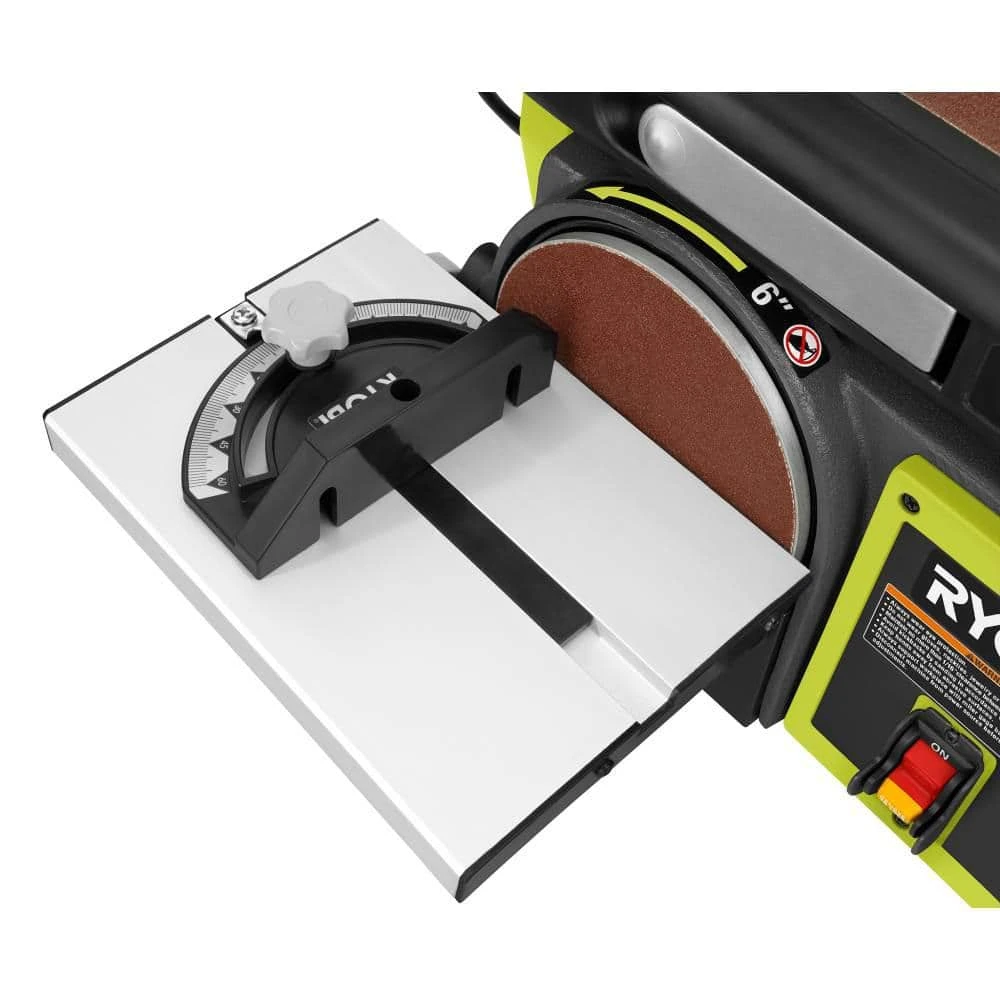 Ryobi Corded 4 In X 36 In. Belt And 6 In. Disc Sander 7 Ryobi Corded 4 In X 36 In. Belt And 6 In. Disc Sander - Image 7