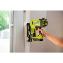 Ryobi ONE+ 18V Cordless 18-Gauge Brad Nailer With 16-Gauge Straight Finish Nailer, 2.0 Ah Battery, And Charger 25 Ryobi ONE+ 18V Cordless 18-Gauge Brad Nailer With 16-Gauge Straight Finish Nailer, 2.0 Ah Battery, And Charger -Ryobi Store ryobi brad nailers p321 p326 psk005 44 1000