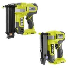 Ryobi ONE+ 18V 18-Gauge Cordless AirStrike Brad Nailer With ONE+ 18V Cordless Airstrike 23-Gauge Pin Nailer (Tools Only) -Ryobi Store ryobi brad nailers p321 pcl310b d4 1000