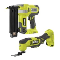 Ryobi ONE+ 18V 18-Gauge Cordless AirStrike Brad Nailer With Cordless Multi-Tool