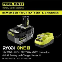 Ryobi ONE+ HP 18V 18-Gauge Brushless Cordless AirStrike Brad Nailer With ONE+ HP Brushless 7-1/4 In. Circular Saw (Tools Only) -Ryobi Store ryobi brad nailers p322 pblcs300b 1f 1000