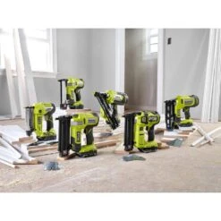 Ryobi ONE+ HP 18V 18-Gauge Brushless Cordless AirStrike Brad Nailer With ONE+ HP Brushless 7-1/4 In. Circular Saw (Tools Only) -Ryobi Store ryobi brad nailers p322 pblcs300b 44 1000