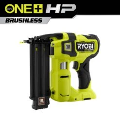 Ryobi ONE+ 18V HIGH PERFORMANCE Kit W/ (2) 4.0 Ah Batteries, 2.0 Ah Battery, Charger, & ONE+ HP Brushless Brad Nailer -Ryobi Store ryobi brad nailers p322 psk108sb 1f 1000