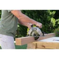 Ryobi ONE+ HP 18V Brushless Cordless 7-1/4 In. Circular Saw Kit With 4.0 Ah Battery, Charger, And (4-Piece) Replacement Blades -Ryobi Store ryobi circular saws pblcs300k1 a067401 66 1000