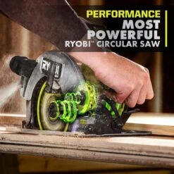 Ryobi ONE+ HP 18V Brushless Cordless 7-1/4 In. Circular Saw (Tool Only) -Ryobi Store ryobi circular saws pblcs302b a0 1000