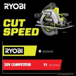Ryobi ONE+ HP 18V Brushless Cordless 7-1/4 In. Circular Saw With 4.0 Ah HIGH PERFORMANCE EDGE Battery 21 Ryobi ONE+ HP 18V Brushless Cordless 7-1/4 In. Circular Saw With 4.0 Ah HIGH PERFORMANCE EDGE Battery -Ryobi Store ryobi circular saws pblcs302b pbp1104 1f 1000