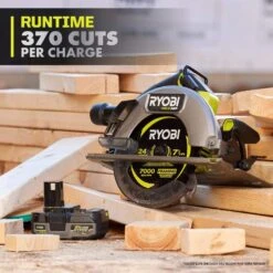 Ryobi ONE+ HP 18V Brushless Cordless 7-1/4 In. Circular Saw With 4.0 Ah HIGH PERFORMANCE EDGE Battery 17 Ryobi ONE+ HP 18V Brushless Cordless 7-1/4 In. Circular Saw With 4.0 Ah HIGH PERFORMANCE EDGE Battery -Ryobi Store ryobi circular saws pblcs302b pbp1104 66 1000