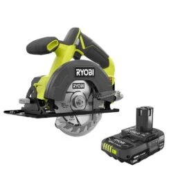 Ryobi ONE+ 18V Cordless 5 1/2 In. Circular Saw With ONE+ 18V 2.0 Ah Lithium-Ion Battery