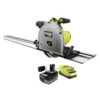 Ryobi ONE+ HP 18V Brushless Cordless 6-1/2 In. Track Saw Kit With 4.0 Ah HIGH PERFORMANCE Battery And Charger