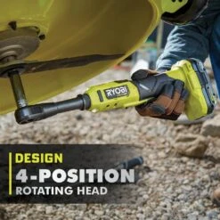 Ryobi ONE+ HP 18V Brushless Cordless 3/8 In. Extended Reach Ratchet (Tool Only) -Ryobi Store ryobi cordless ratchets pblrc25b a0 1000