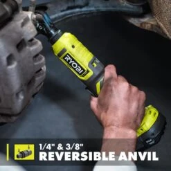 Ryobi ONE+ 18V Cordless Multi Size Ratchet (Tool Only) -Ryobi Store ryobi cordless ratchets pcl280b 1d 1000