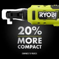 Ryobi ONE+ 18V HIGH PERFORMANCE Kit W/ (2) 4.0 Ah Batteries, 2.0 Ah Battery, Charger, & ONE+ HP Brushless 3/8 In. Ratchet -Ryobi Store ryobi cordless ratchets psbrc26b psk108sb 77 1000
