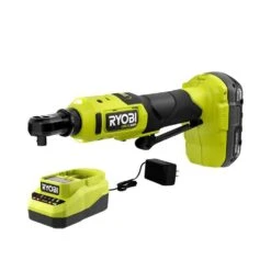 Ryobi ONE+ 18V HP Brushless Cordless 3/8 In. High Speed Ratchet Kit With 2.0 Ah Battery And Charger