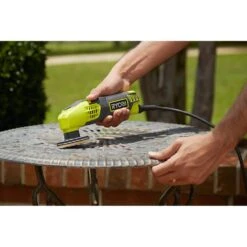 Ryobi 0.4 Amp Corded 2-7/8 In. Detail Sander 19 Ryobi 0.4 Amp Corded 2-7/8 In. Detail Sander -Ryobi Store ryobi detail sanders ds1200 fa 1000