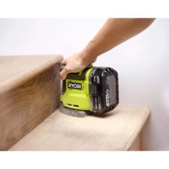 Ryobi ONE+ 18V Cordless Corner Cat Finish Sander (Tool Only) With 9-Piece 5-1/2 In. Corner Cat Sand Paper Assortment -Ryobi Store ryobi detail sanders pcl416b a21c901 1d 1000