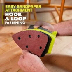 Ryobi ONE+ 18V Cordless Corner Cat Finish Sander Kit With 4.0 Ah Battery And Charger -Ryobi Store ryobi detail sanders pcl416k1 66 1000