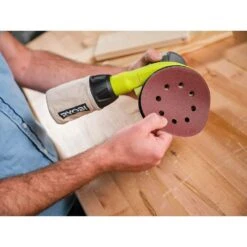 Ryobi 35-Piece 5 In. Random Orbit Sand Paper Assortment Set - 80, 120, And 220 Grit 11 Ryobi 35-Piece 5 In. Random Orbit Sand Paper Assortment Set - 80, 120, And 220 Grit -Ryobi Store ryobi detail sanding sheets a21701 5 a0 1000