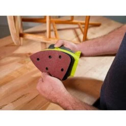 Ryobi 45-Piece 5-1/2 In. Corner Cat Sand Paper Assortment Set - 60, 120, And 220 Grit 12 Ryobi 45-Piece 5-1/2 In. Corner Cat Sand Paper Assortment Set - 60, 120, And 220 Grit -Ryobi Store ryobi detail sanding sheets a21c901 5 1d 1000