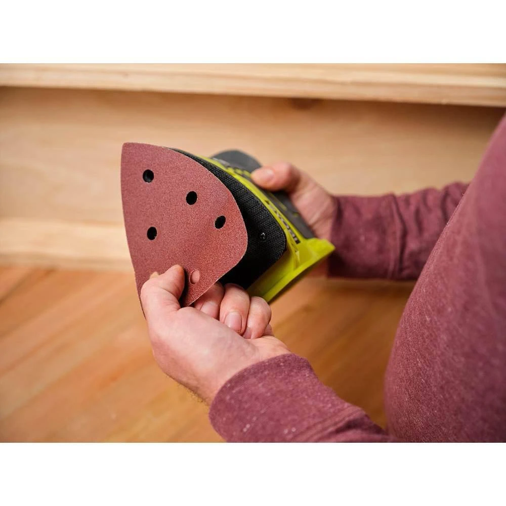 Ryobi 45-Piece 5-1/2 In. Corner Cat Sand Paper Assortment Set - 60, 120, And 220 Grit 3 Ryobi 45-Piece 5-1/2 In. Corner Cat Sand Paper Assortment Set - 60, 120, And 220 Grit - Image 3