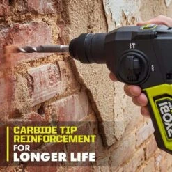 Ryobi 4 Cutter SDS + Drilling Set (5 Pc.) 19 Ryobi 4 Cutter SDS + Drilling Set (5 Pc.) -Ryobi Store ryobi drill attachments a10501 1d 1000