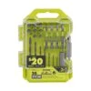 Ryobi Drill And Impact Drive Kit (20-Piece)