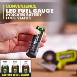 Ryobi USB Lithium Screwdriver Kit With 2.0 Ah USB Lithium Battery, Charging Cable, And Extra USB Lithium 3.0 Ah Battery -Ryobi Store ryobi electric screwdrivers fvd50k fvb03 4f 1000