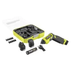 Ryobi USB Lithium Multi-Head Screwdriver With 2.0 Ah Battery And Charging Cable With USB Lithium 2.0 Ah Battery (2-Pack) 21 Ryobi USB Lithium Multi-Head Screwdriver With 2.0 Ah Battery And Charging Cable With USB Lithium 2.0 Ah Battery (2-Pack) -Ryobi Store ryobi electric screwdrivers fvd51k fvb202 4f 1000