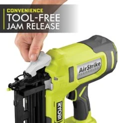 Ryobi ONE+ 18V AirStrike 16-Gauge Cordless Finish Nailer (Tool Only) -Ryobi Store ryobi finishing nailers p326 40 1000