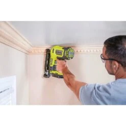 Ryobi ONE+ 18V 16-Gauge Cordless AirStrike Finish Nailer With Cordless Jig Saw (Tools Only) -Ryobi Store ryobi finishing nailers p326 pcl525b 1f 1000