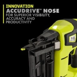 Ryobi ONE+ HP 18V Brushless Cordless 16-Gauge Straight Finish Nailer (Tool Only) -Ryobi Store ryobi finishing nailers pbl370b 4f 1000