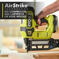 Ryobi ONE+ HP 18V Brushless Cordless 16-Gauge Straight Finish Nailer (Tool Only) -Ryobi Store ryobi finishing nailers pbl370b 77 1000