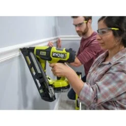 Ryobi ONE+ HP 18V Brushless Cordless 15-Gauge 34° Angled Finish Nailer (Tool Only) -Ryobi Store ryobi finishing nailers pbl375b 1f 1000