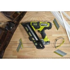 Ryobi ONE+ HP 18V Brushless Cordless 15-Gauge 34° Angled Finish Nailer (Tool Only) -Ryobi Store ryobi finishing nailers pbl375b 44 1000