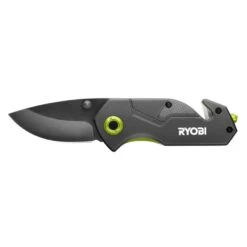 Ryobi Compact Folding Tactical Knife With 2.25 In. Blade
