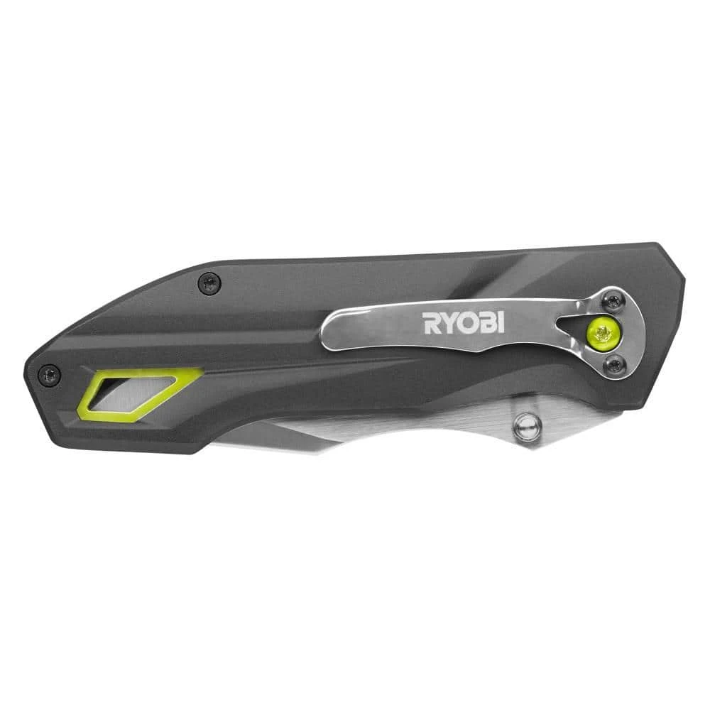 Ryobi Spring Assisted Folding Knife With 3.25 In. Blade 3 Ryobi Spring Assisted Folding Knife With 3.25 In. Blade - Image 3