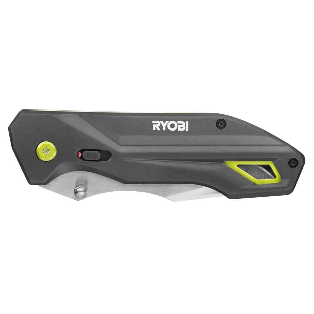 Ryobi Spring Assisted Folding Knife With 3.25 In. Blade 2 Ryobi Spring Assisted Folding Knife With 3.25 In. Blade - Image 2