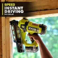 Ryobi ONE+ HP 18V Brushless Cordless AirStrike 21° Framing Nailer Kit W/ 4Ah Battery, Charger & 21° Extended Capacity Magazine 20 Ryobi ONE+ HP 18V Brushless Cordless AirStrike 21° Framing Nailer Kit W/ 4Ah Battery, Charger & 21° Extended Capacity Magazine -Ryobi Store ryobi framing nailers pbl345k a102em211 c3 1000