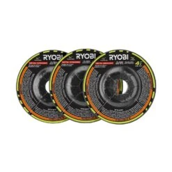 Ryobi 4-1/2 In. Metal Grinding Wheel (3-Piece)