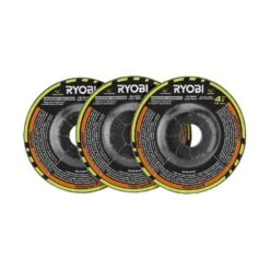 Ryobi 4-1/2 In. Masonry Grinding Wheel (3-Piece)